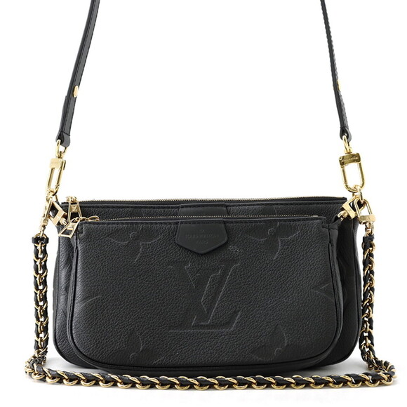 LOUIS VUITTON Handbags - Louis Vuitton shoulder bag, Monogram Empreinte, Multi Pochette Accessoires M8...